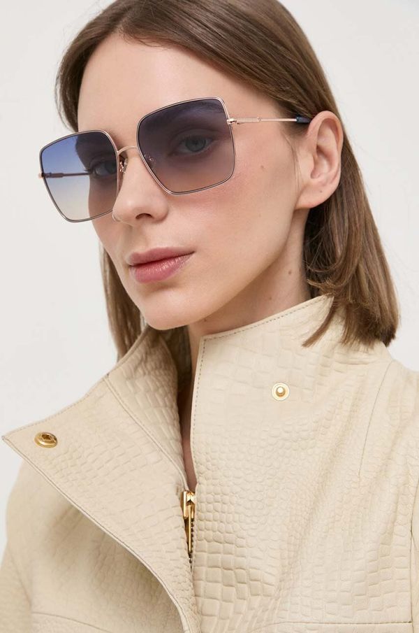 Guess Sončna očala Guess ženski, mornarsko modra barva