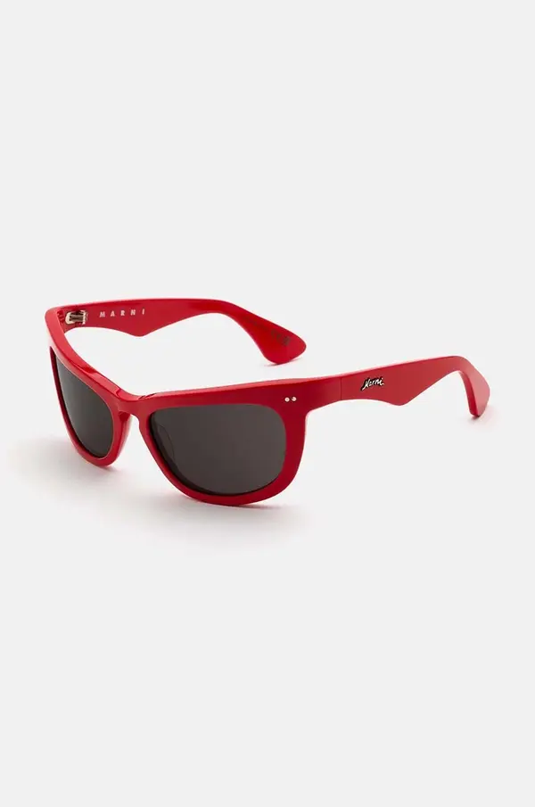 Marni Sončna očala Marni Isamu Solid Red