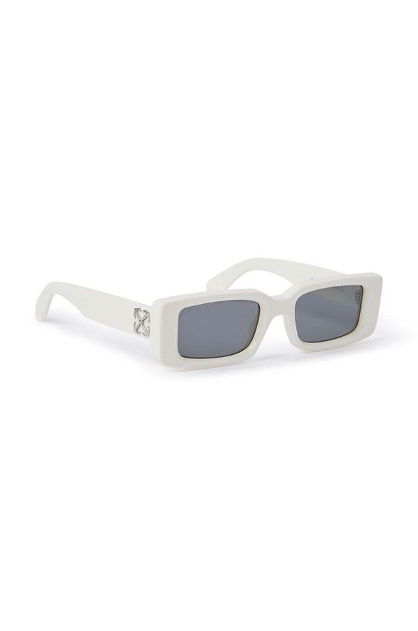 Off-White Sončna očala Off-White ženska, bela barva, OERI127_500107