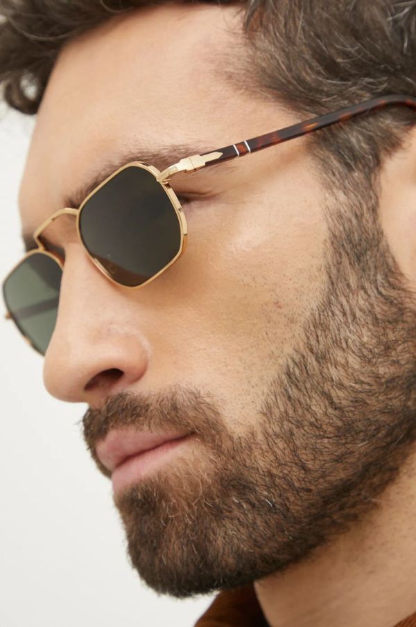 Persol Sončna očala Persol moška, zlata barva, 0PO1020S