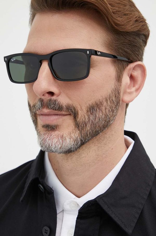 Ray-Ban Sončna očala Ray-Ban črna barva, 0RB4435