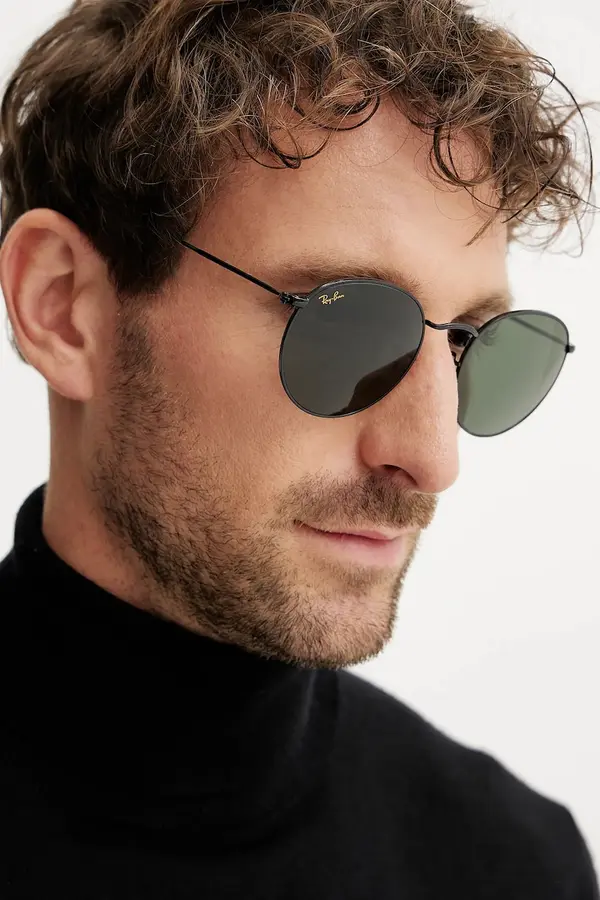 Ray-Ban Sončna očala Ray-Ban ROUND METAL