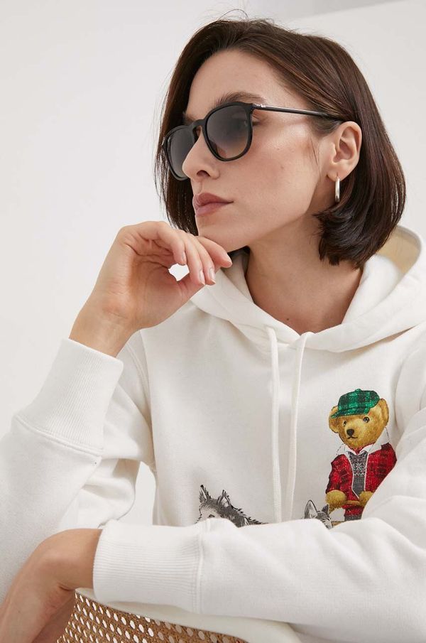 Ray-Ban Sončna očala Ray-Ban ženska, siva barva 0RB2203