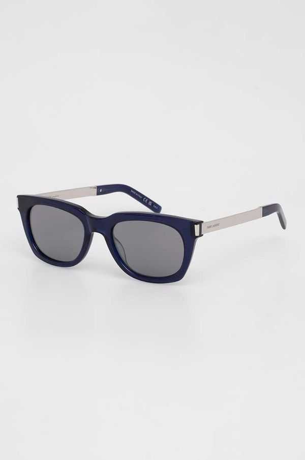 Saint Laurent Sončna očala Saint Laurent mornarsko modra barva
