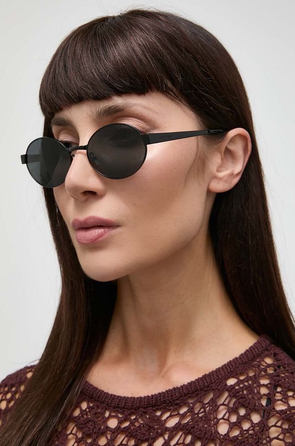 Saint Laurent Sončna očala Saint Laurent ženska, črna barva, SL 692
