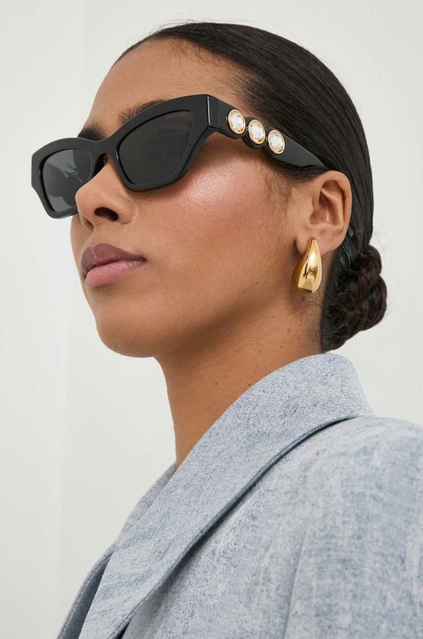 Swarovski Sončna očala Swarovski IMBER ženska, črna barva