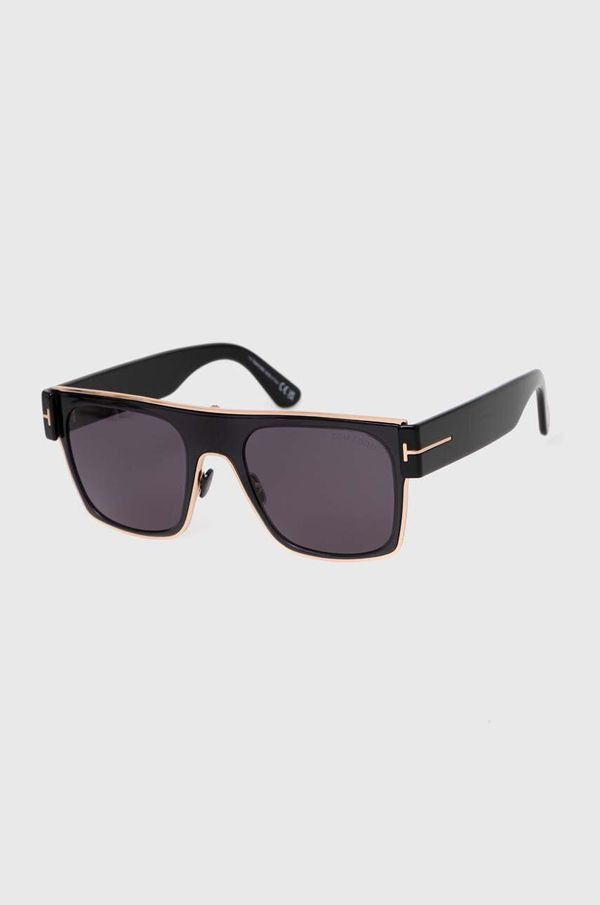 Tom Ford Sončna očala Tom Ford črna barva, FT1073_5401A