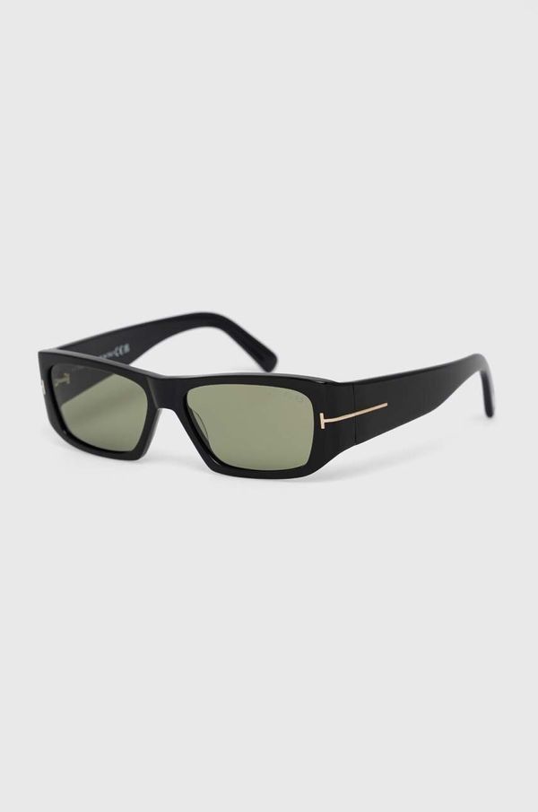 Tom Ford Sončna očala Tom Ford črna barva