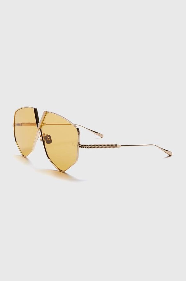 Valentino Sončna očala Valentino V - HEXAGON zlata barva, VLS-115D