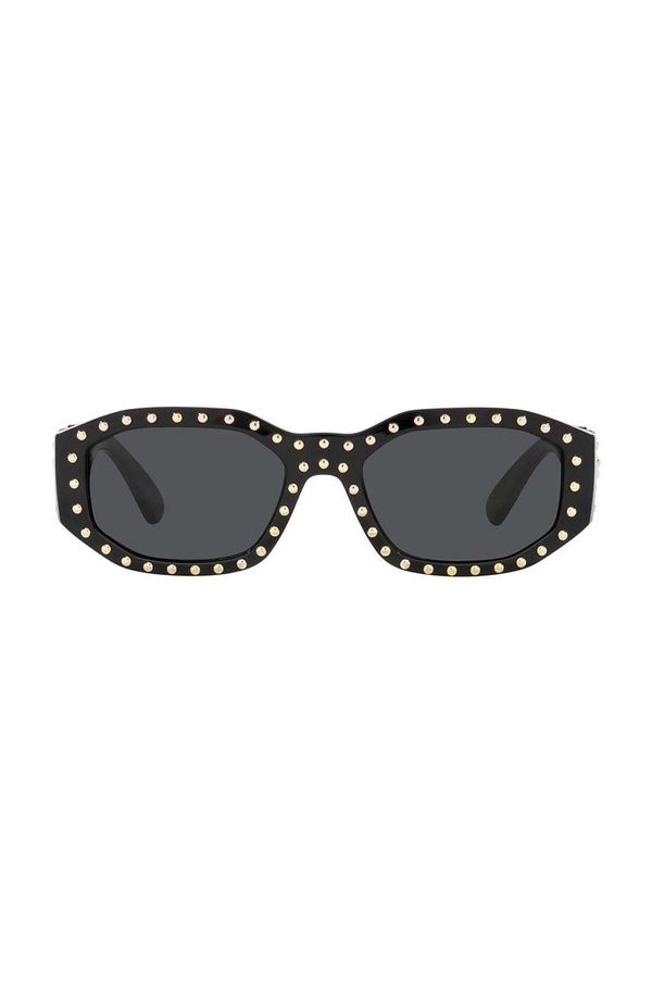 Versace Sončna očala Versace črna barva