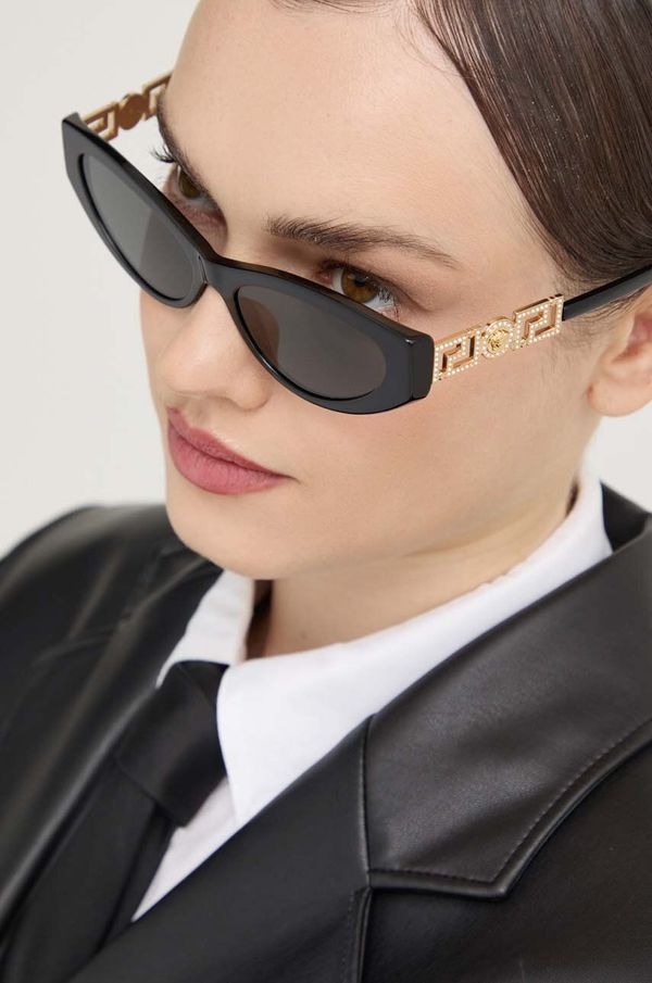 Versace Sončna očala Versace ženska, črna barva, 0VE4470B