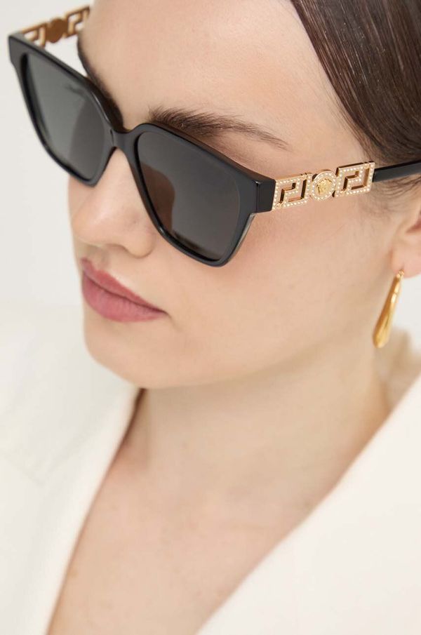 Versace Sončna očala Versace ženska, črna barva, 0VE4471B