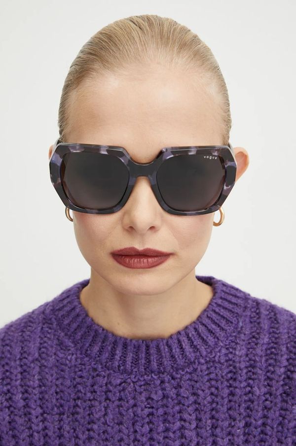 Vogue Sončna očala VOGUE ženska, črna barva, 0VO5612SB