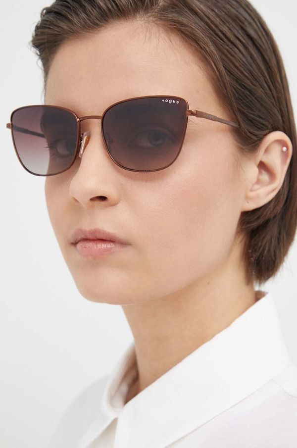 Vogue Sončna očala VOGUE ženska, rjava barva, 0VO4308S