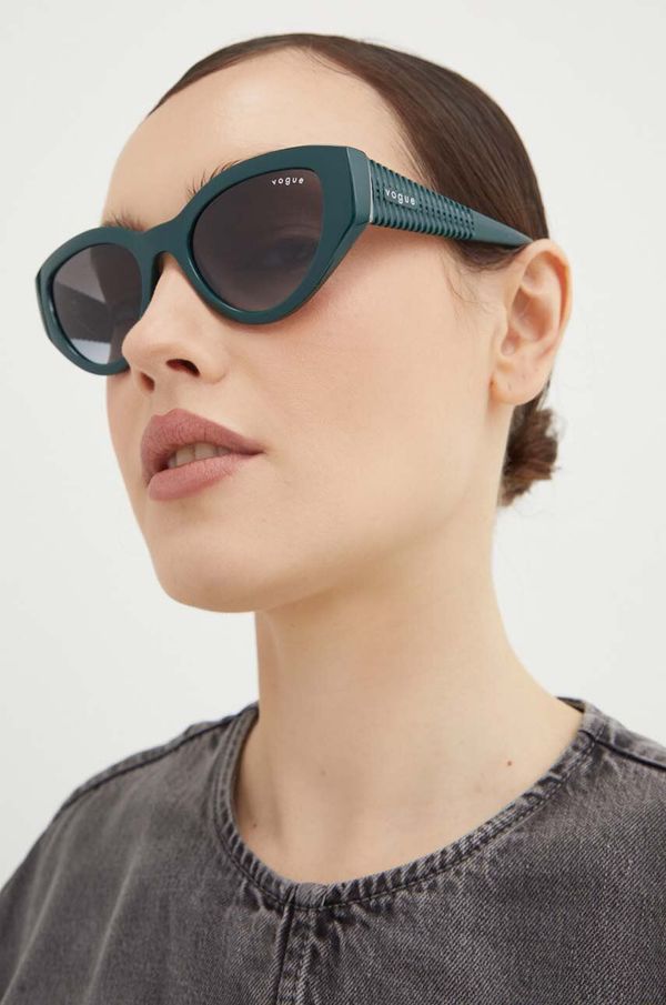 Vogue Sončna očala VOGUE ženska, zelena barva, 0VO5566S