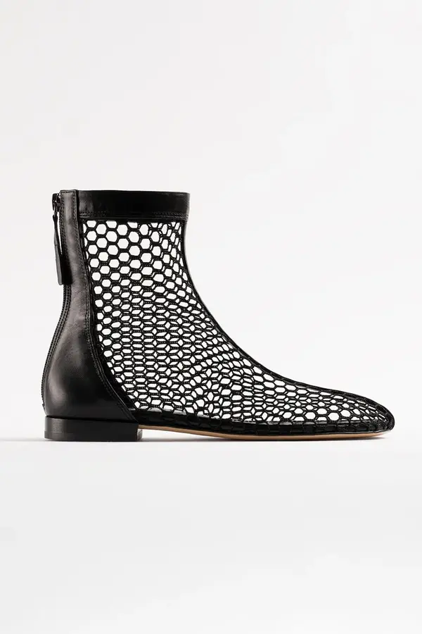 Souliers Martinez Souliers Martinez gležnarski čevlji z ravnim podplatom ženski MAXIMA
