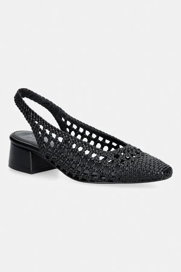 Souliers Martinez Souliers Martinez salonke z odprto peto usnjene NOVA TARRAGONA