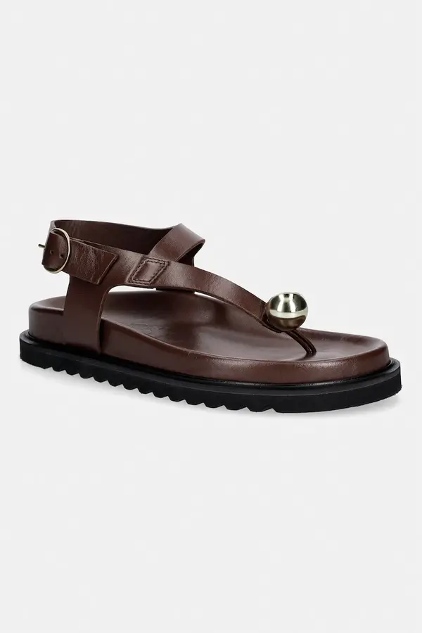Souliers Martinez Souliers Martinez sandali ženski usnjeni SPIAGGIA