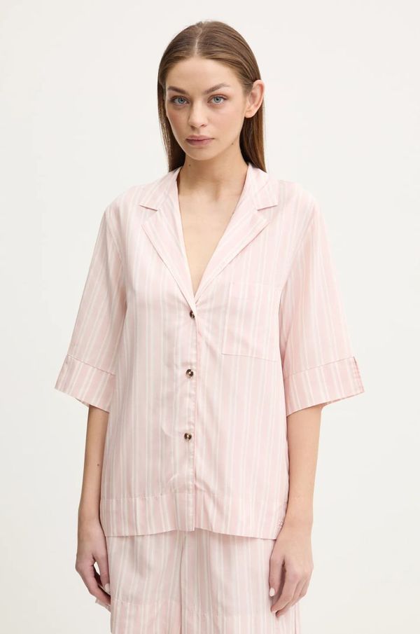 Chantelle Spalna srajca Chantelle ženska, roza barva, C19IH5