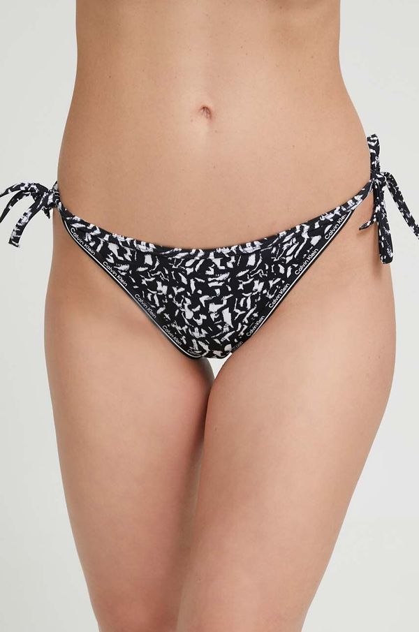 Calvin Klein Spodnji del kopalk Calvin Klein črna barva