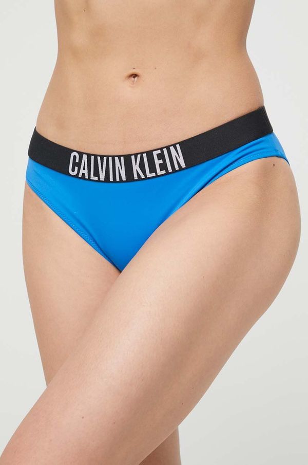 Calvin Klein Spodnji del kopalk Calvin Klein mornarsko modra barva