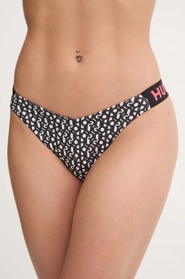 HUGO Spodnji del kopalk HUGO črna barva, 50534946