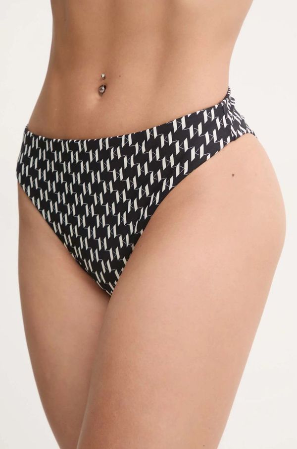 Karl Lagerfeld Spodnji del kopalk Karl Lagerfeld črna barva, A1W46040