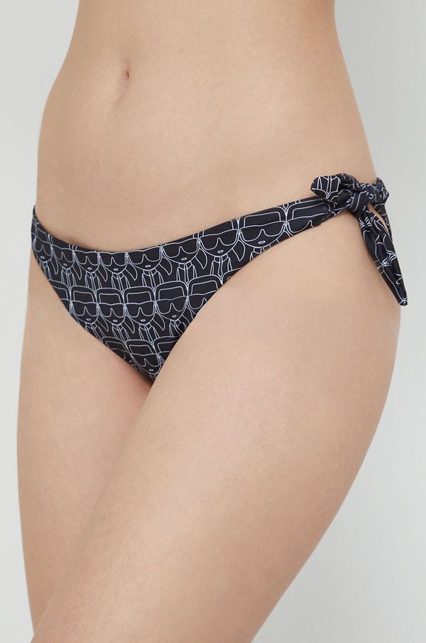 Karl Lagerfeld Spodnji del kopalk Karl Lagerfeld črna barva