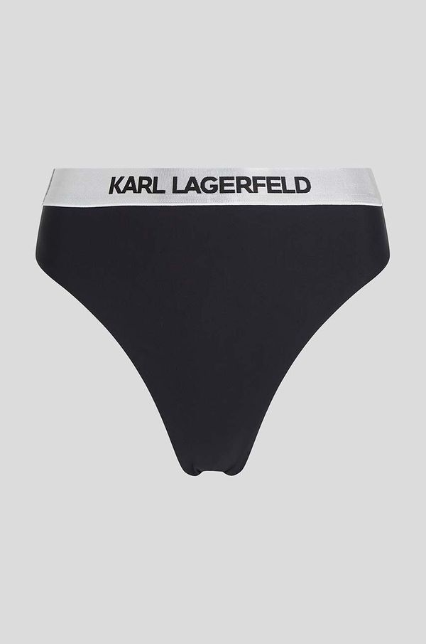 Karl Lagerfeld Spodnji del kopalk Karl Lagerfeld črna barva