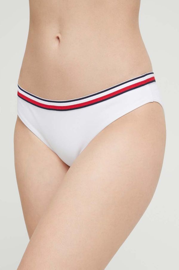 Tommy Hilfiger Spodnji del kopalk Tommy Hilfiger bela barva