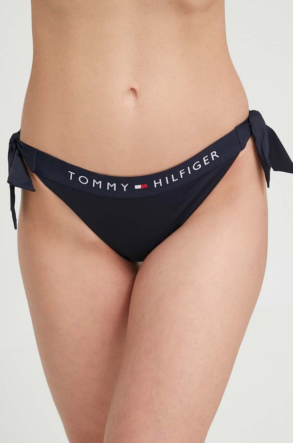 Tommy Hilfiger Spodnji del kopalk Tommy Hilfiger mornarsko modra barva