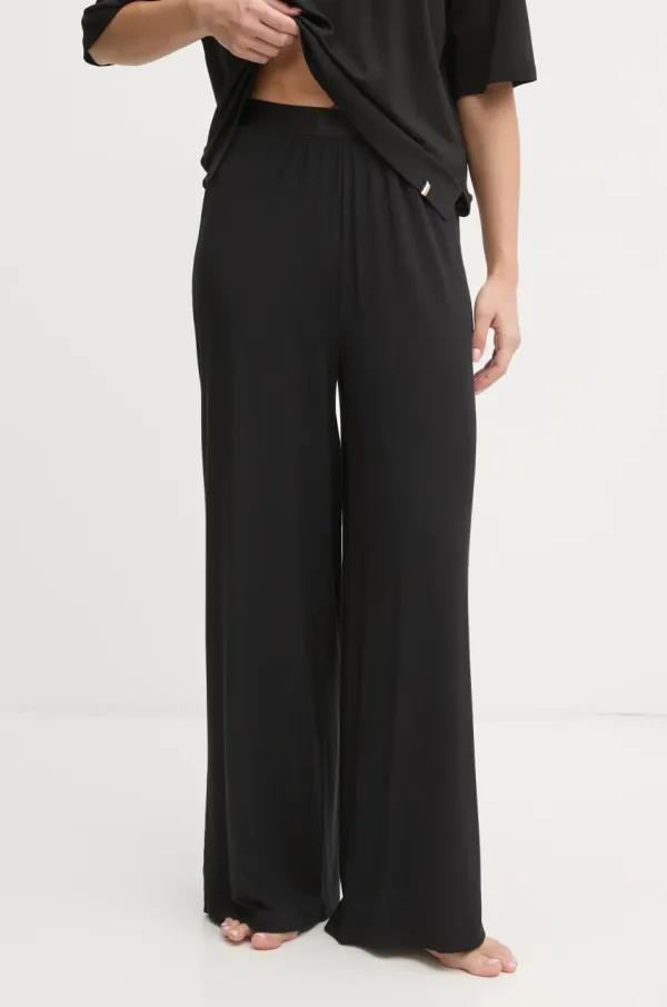 BOSS Spodnji del pižame BOSS ženski, črna barva, 50535703