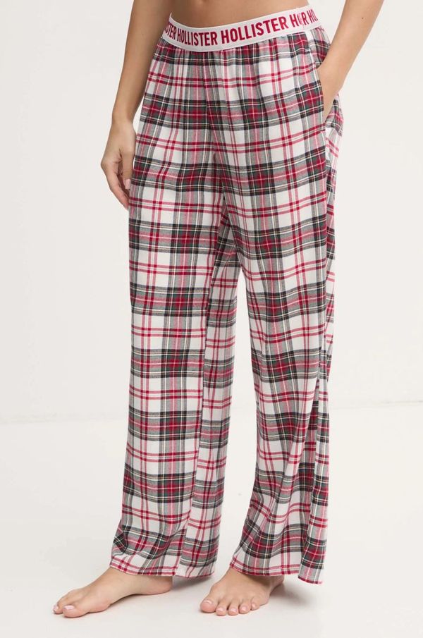 Hollister Co. Spodnji del pižame Hollister Co. ženski, bež barva, KI346-4047