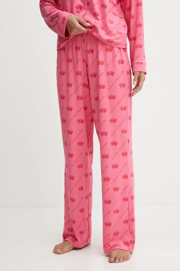 Juicy Couture Spodnji del pižame Juicy Couture NOLAN PYJAMA BOTTOMS ženski, roza barva, JCLPB224502