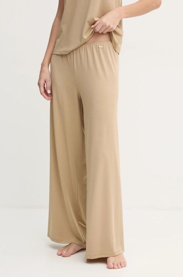 United Colors of Benetton Spodnji del pižame United Colors of Benetton ženski, bež barva, 3NYW3F03Z