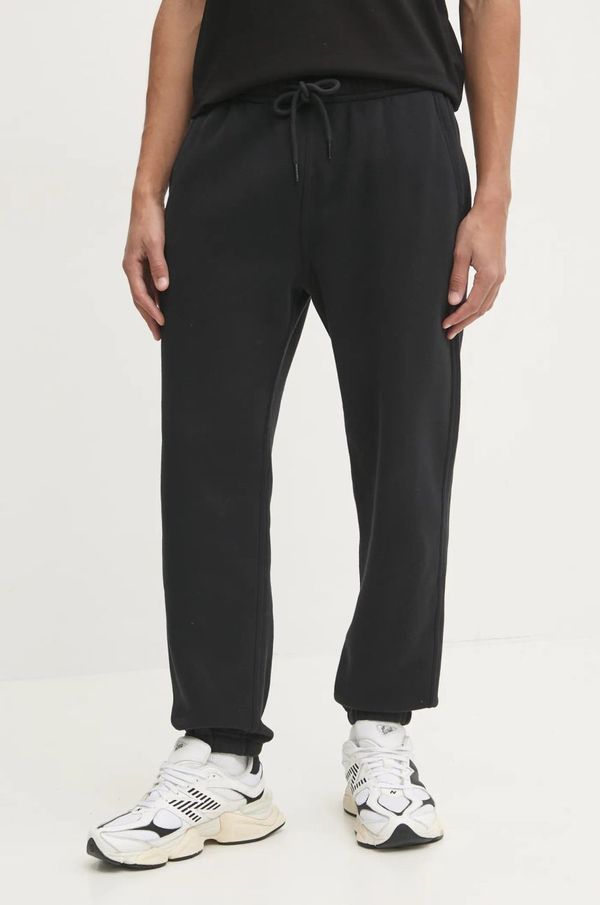 Abercrombie & Fitch Spodnji del trenirke Abercrombie & Fitch črna barva, KI134-4080