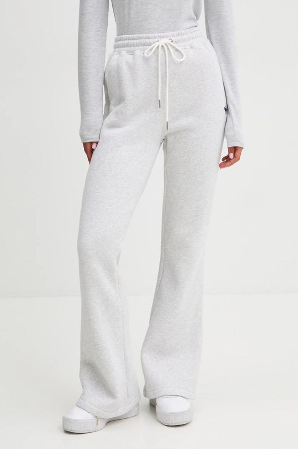 Abercrombie & Fitch Spodnji del trenirke Abercrombie & Fitch siva barva, KI147-4086