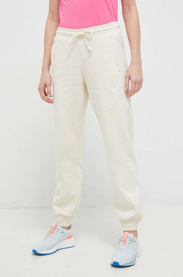 adidas Spodnji del trenirke adidas bež barva