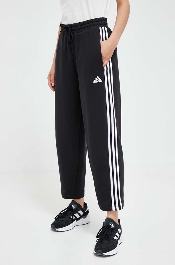 adidas Spodnji del trenirke adidas črna barva