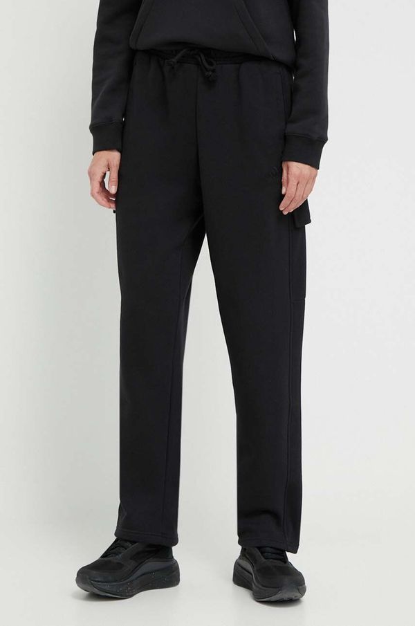 adidas Spodnji del trenirke adidas črna barva