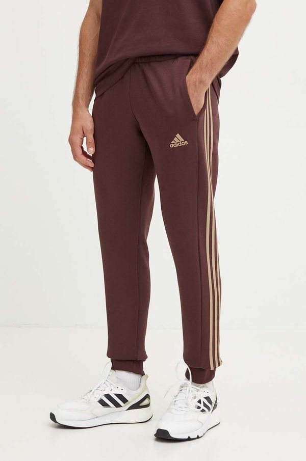 adidas Spodnji del trenirke adidas Essentials bordo barva, JG5953