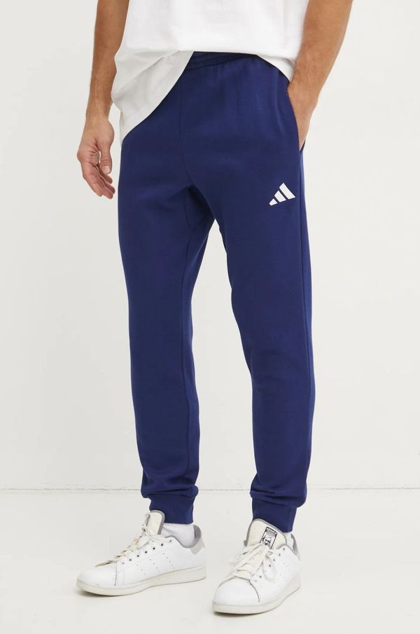 adidas Spodnji del trenirke adidas Feelcozy mornarsko modra barva, JE3814