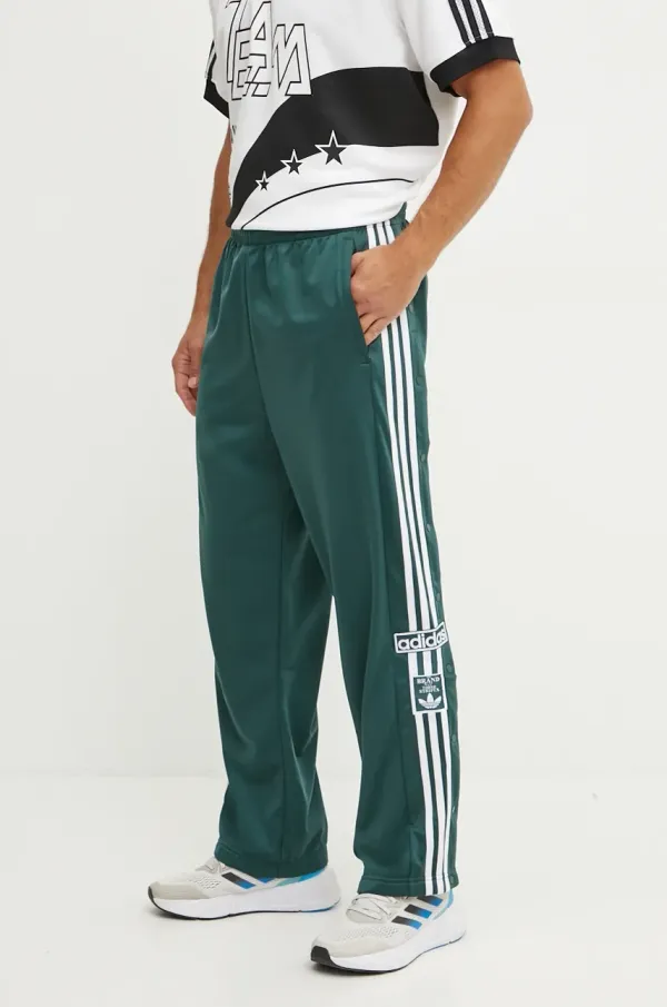 adidas Originals Spodnji del trenirke adidas Originals Adibreak zelena barva, IY9928