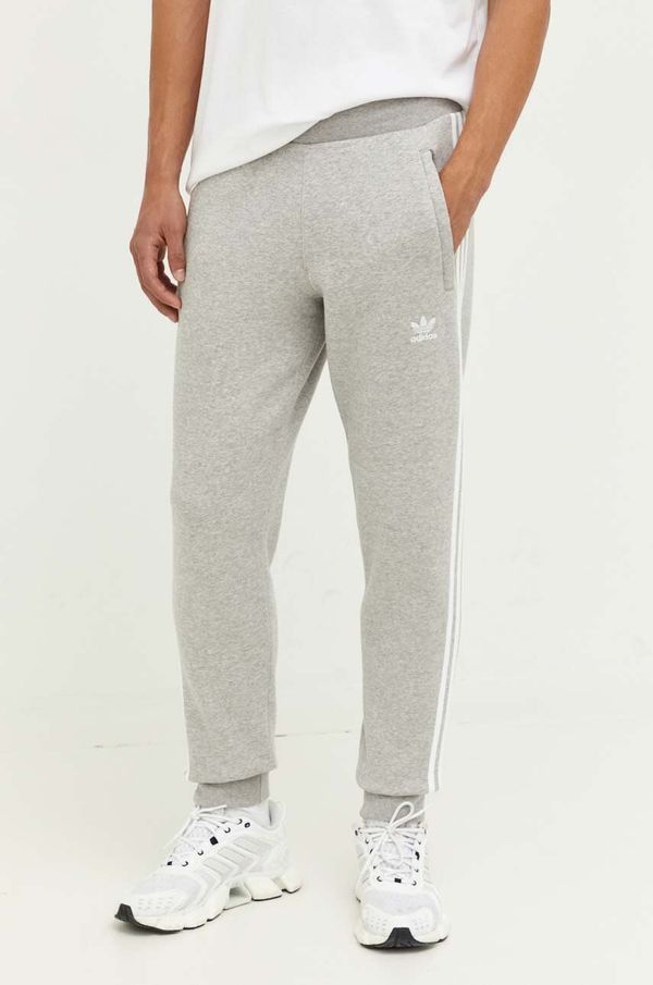 adidas Originals Spodnji del trenirke adidas Originals Adicolor Classics 3-Stripes Pants siva barva