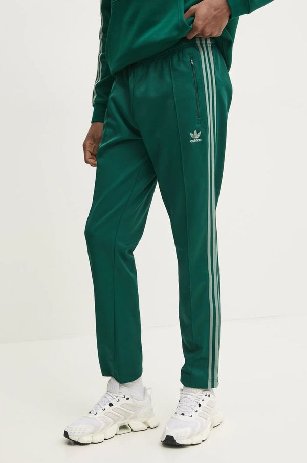 adidas Originals Spodnji del trenirke adidas Originals CLASSIC TP zelena barva, JP2523
