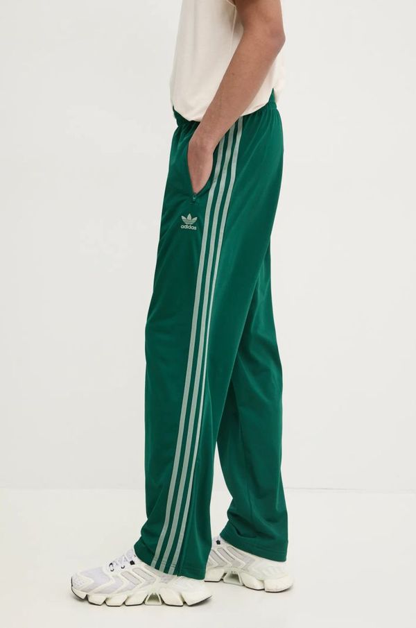 adidas Originals Spodnji del trenirke adidas Originals Firebird zelena barva, JP2539