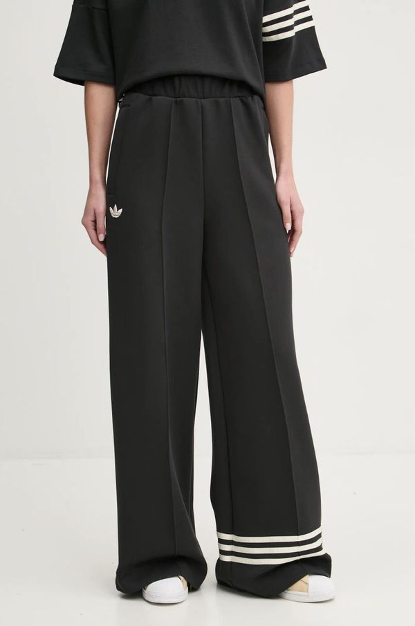 adidas Originals Spodnji del trenirke adidas Originals Neuclassics črna barva, JI8516