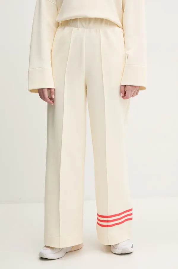 adidas Originals Spodnji del trenirke adidas Originals Neuclassics ženski, bež barva, JI8517