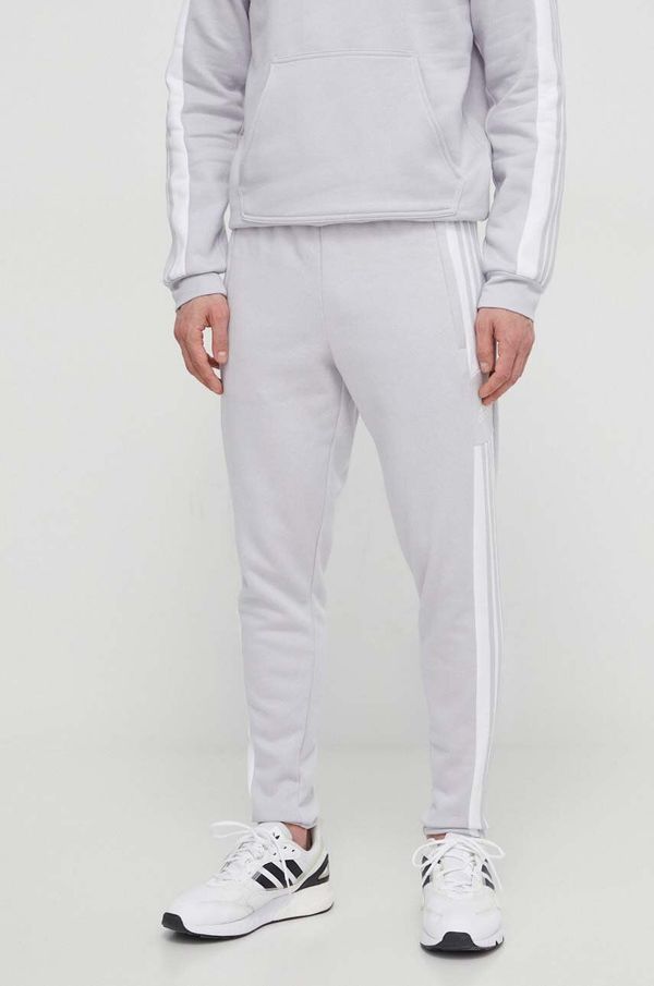 adidas Performance Spodnji del trenirke adidas Performance siva barva