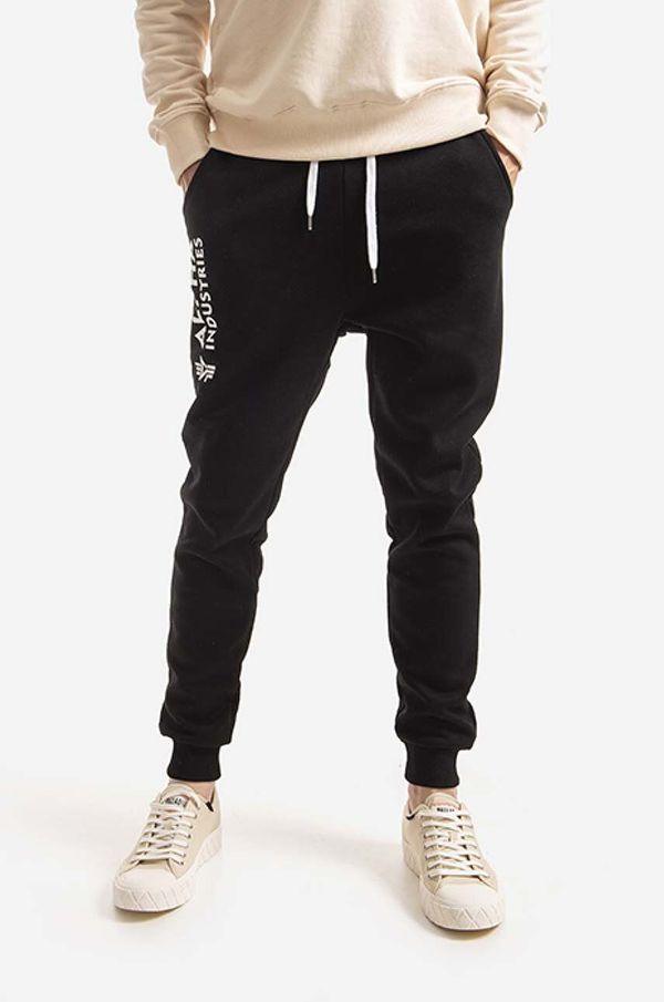 Alpha Industries Spodnji del trenirke Alpha Industries Basic Jogger črna barva